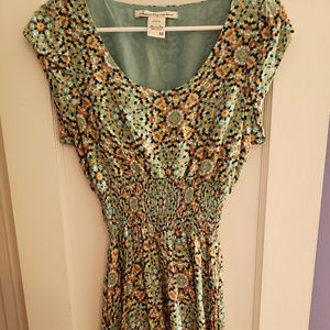 Geometric Funky Print Dress